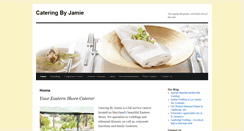 Desktop Screenshot of cateringbyjamie.net